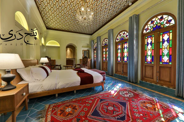 هتل فرهادی شیراز اتاق پنج دری